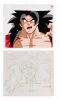 557. Super Saiyan 4 Goku Original Production Cel with Matching Douga Drawing from "Super Saiyan 4 Vegeta" ### DRAGON BALL GT (TV SERIES, 1996-1997)
