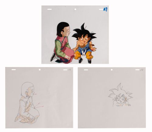 560. Goku and Chi-Chi Original Production Cel with Matching Douga Drawing from "Until We Meet Again" ### DRAGON BALL GT (TV SERIES, 1996-1997)