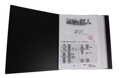 561. "I'm Home" Complete Photostat Storyboards ### ATTACK ON TITAN (TV SERIES, 2013-2023)
