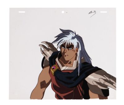 562. Dark Schneider Original Production Cel ### BASTARD!! (TV MINI SERIES, 1992-1993)