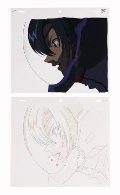 578. Dubeus Original Production Cel and Matching Douga Drawing ### CREST OF THE STARS (TV SERIES, 1999)