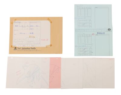 593. Karatenmon Genga, Douga with Timing Sheet and Production Used Cut Envelope from "The Dark Heart of Friendship" ### DIGIMON FRONTIER (TV SERIES, 2002-2003)