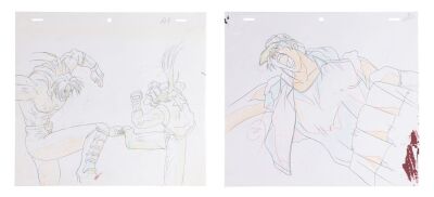 595. Set of Two Terry Bogard Douga Drawings ### FATAL FURY (TV SERIES, 1992-1994)