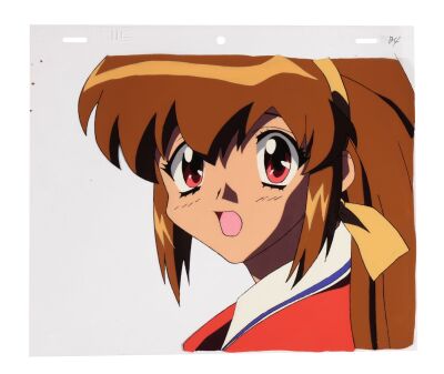 598. Akari Original Production Cel ### BATTLE ATHLETES (TV SERIES, 1997-1998)