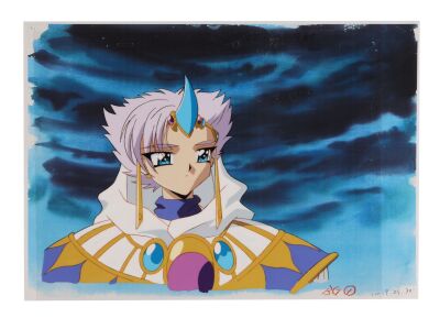 619. Clef Original Production Cel on Original Production Background ### MAGIC KNIGHT RAYEARTH (TV SERIES, 1994-1995)
