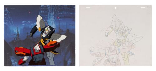 634. Heavyarms and Sandrock Original Production Cel on Printed Presentation Background with Matching Douga Drawing from "Five Gundams Confirmed" ### MOBILE SUIT GUNDAM WING (TV SERIES, 1995-1996)