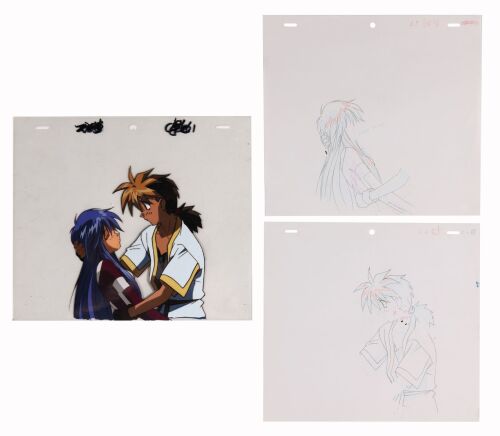 648. Lime and Otaru Original Production Cels with Matching Douga Drawings ### SABER MARIONETTE J (TV SERIES, 1996-1997)