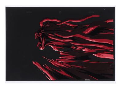 688. Carmilla Original Production Cel on Fine Art Gicl&eacute;e Background ### VAMPIRE HUNTER D: BLOODLUST (2000)