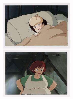 694. Kiki and Osono Original Production Cels on Fine Art Giclee Backgrounds ### KIKI'S DELIVERY SERVICE (1989)