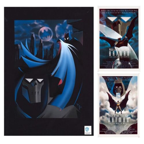 39. Hand-Painted Poster Artwork with Pair of Poster Prints ### BATMAN: MASK OF THE PHANTASM (1993)
