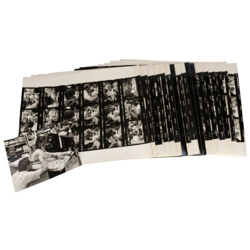 88. Dick Smith Collection: Collection of 17 Contact Sheets with Linda Blair-Autographed Behind-the-Scenes Photo ### THE EXORCIST (1973)
