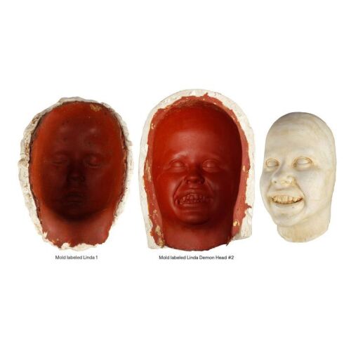90. Dick Smith Collection: Pair of Regan MacNeil's (Linda Blair) Demonic Face Makeup Molds with Positive Face Cast ### THE EXORCIST (1973)