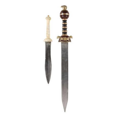 132. Maximus Decimus Meridius' Stunt Arena Gladius and Lucius Verus' (Paul Mescal) Stunt Dagger ### GLADIATOR II (2024)