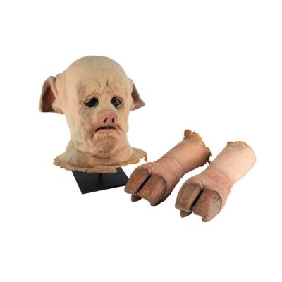 139. Jessica Walters' (Caterina Scorsone) "Squeal of Fortune" Pig Mask and Gloves ### GOOSEBUMPS (T.V. SERIES, 1995 - 1998)