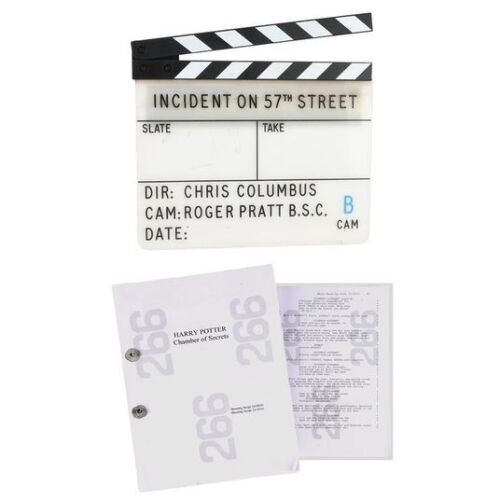 143. Working Title Clapperboard and Bound Shooting Script ### HARRY POTTER AND THE CHAMBER OF SECRETS (2002)