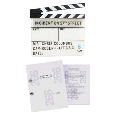 143. Working Title Clapperboard and Bound Shooting Script ### HARRY POTTER AND THE CHAMBER OF SECRETS (2002)
