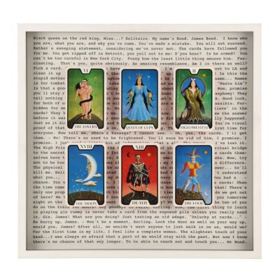 180. Solitaire's (Jane Seymour) Framed Set of Six Tarot Cards ### JAMES BOND: LIVE AND LET DIE (1973)