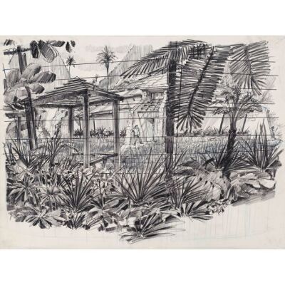 191. Hand-Drawn Martin A. Kline Visitor Center Concept Sketch ### JURASSIC PARK (1993)