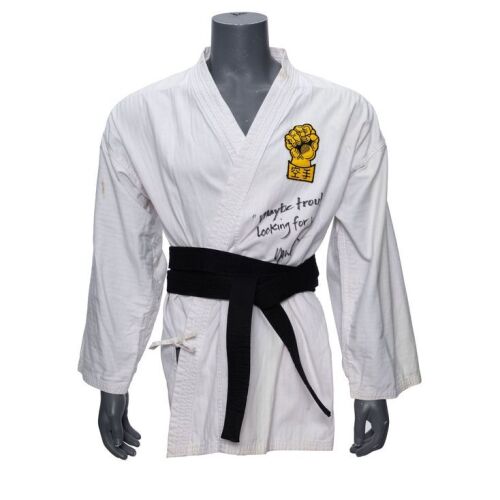 197. Yuji Okumoto-Autographed Chozen Toguchi Karate Gi ### THE KARATE KID PART II (1986)