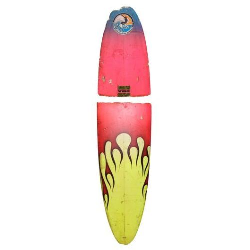 275. Planet Hollywood Collection: Johnny Utah's (Keanu Reeves) Screen-Matched Broken Surfboard ### POINT BREAK (1991)