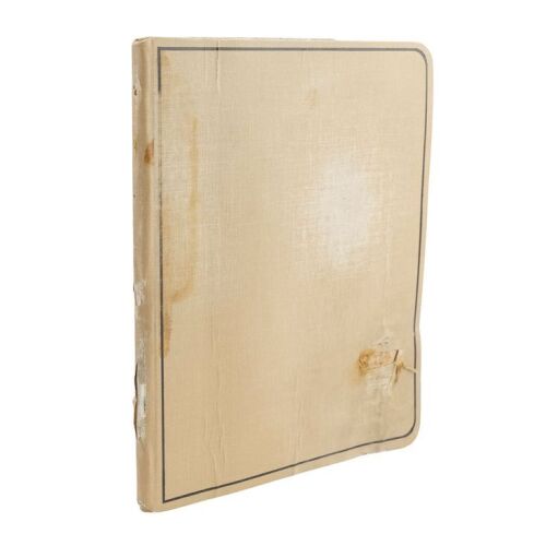 277. Alfred Borden's (Christian Bale) Distressed Coded Diary ### THE PRESTIGE (2006)
