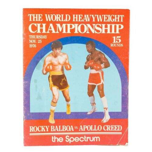 305. Planet Hollywood Collection: The Superfight 2 "Rocky Balboa vs. Apollo Creed" Program ### ROCKY II (1979)