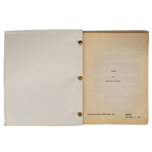 306. Bound Revised Agency Script ### ROCKY (1976)