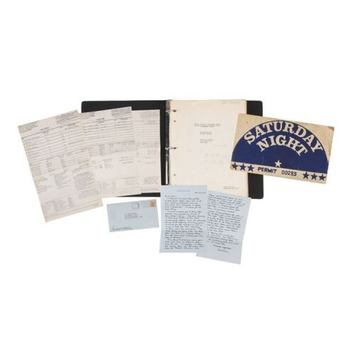 313. John Travolta's Personal Hand-Annotated Shooting Script ### SATURDAY NIGHT FEVER (1977)