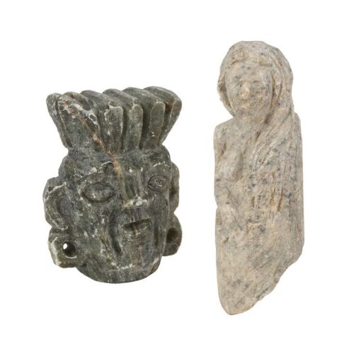 321. Andy Dufresne&rsquo;s (Tim Robbins) Screen-Matched Soapstone Rock Carving Figure and Alabaster Rock Carving Figure ### THE SHAWSHANK REDEMPTION (1994)