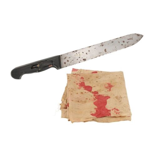 325. Wendy Torrance's (Shelley Duvall) SFX Bloodletting Knife ### THE SHINING (1980)