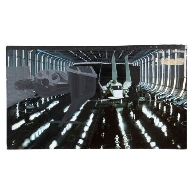 368. Hand-Painted Frank Ordaz Arrival at the Death Star Concept Study ### STAR WARS: RETURN OF THE JEDI (1983)