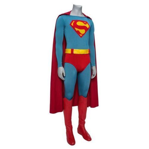 387. Superman's (Christopher Reeve) Costume with Screen and Photo-Matched Tunic and Replica Boots ### SUPERMAN III (1983)/SUPERMAN IV: THE QUEST FOR PEACE (1987)