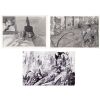 389. Pair of Hand-Drawn Concept Art with Print ### SUPERMAN LIVES (UNPRODUCED)