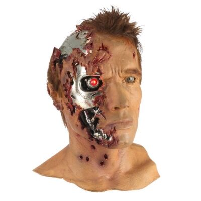 395. Planet Hollywood Collection: Battle-Damaged Light-Up Stan Winston Studio The Terminator (Arnold Schwarzenegger) Replica with Production-Made Animatronic Endoskull ### TERMINATOR 2: JUDGMENT DAY (1991)
