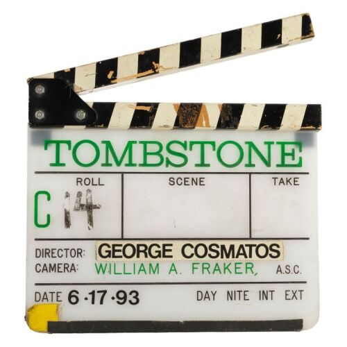411. "C" Camera Clapperboard ### TOMBSTONE (1993)