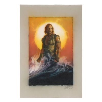 419. Drew Struzan-Signed and Hand-Painted Large Comprehensive Artwork on Illustration Board ### WATERWORLD (1995)