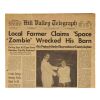 476. Planet Hollywood Collection: Production-Made Otis "Pa" Peabody (Will Hare) Hill Valley Telegraph Newspaper Cover ### BACK TO THE FUTURE (1985)