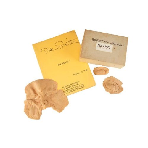 661. Dick Smith Collection: Personal Script and Pazuzu's (Karen Knapp) Facial Appliances ### EXORCIST II: THE HERETIC (1977)