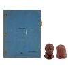 663. Dick Smith Collection: Enrico Salvatore "Ratso" Rizzo's (Dustin Hoffman) Wax Miniature Portrait Bust and Mold with Smith's Bound Hand-Marked Draft Screenplay ### MIDNIGHT COWBOY (1969)