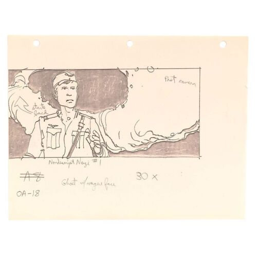 875. 380 - "Ghost" VFX Storyboard Hand-Annotated by George Lucas ### INDIANA JONES AND THE RAIDERS OF THE LOST ARK (1981)