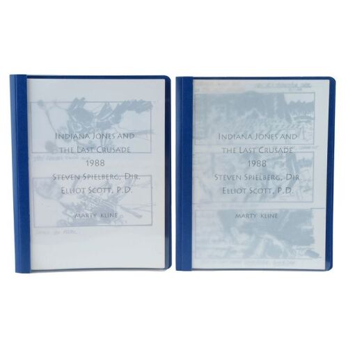 880. Pair of Motorcycle Chase Sequence Printed Storyboard Folders ### INDIANA JONES AND THE LAST CRUSADE (1989)