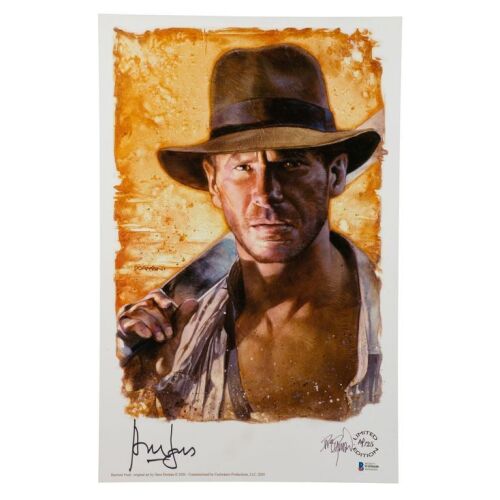 881. Harrison Ford and Dave Dorman-Autographed Harrison Ford-as-Indiana Jones Portrait Print Artist's Proof ### INDIANA JONES - ALL ITEMS