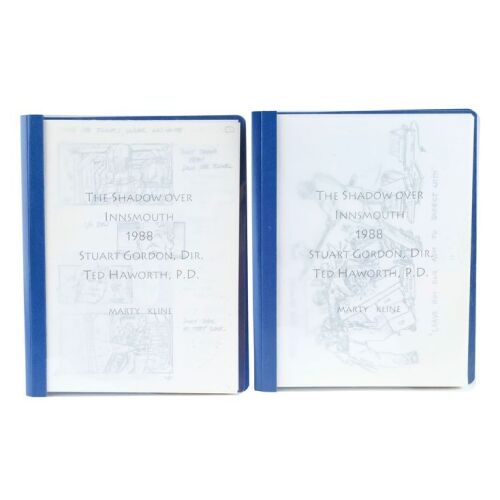 1116. Pair of Printed Storyboard Folders ### THE SHADOW OVER INNSMOUTH (UNPRODUCED)