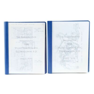 1116. Pair of Printed Storyboard Folders ### THE SHADOW OVER INNSMOUTH (UNPRODUCED)