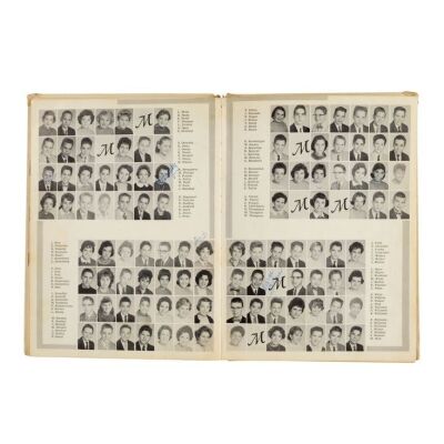 1248. 1960 Montgomery Hills Junior High Yearbook featuring Sylvester Stallone ### SYLVESTER STALLONE