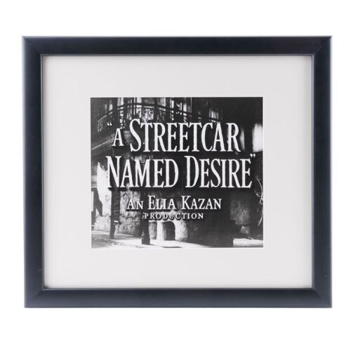 1377. Framed Title Card Print ### A STREETCAR NAMED DESIRE (1951)