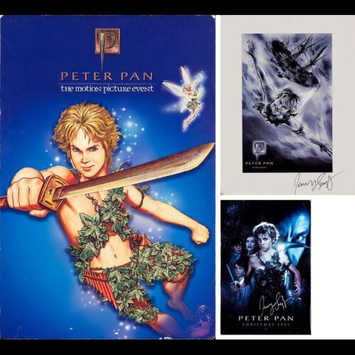 2133. Jeremy Sumpter Collection: Jeremy Sumpter-Autographed Collection of Unreleased One-Sheet Concept Posters ### PETER PAN (2003)