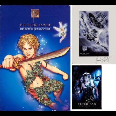 2133. Jeremy Sumpter Collection: Jeremy Sumpter-Autographed Collection of Unreleased One-Sheet Concept Posters ### PETER PAN (2003)