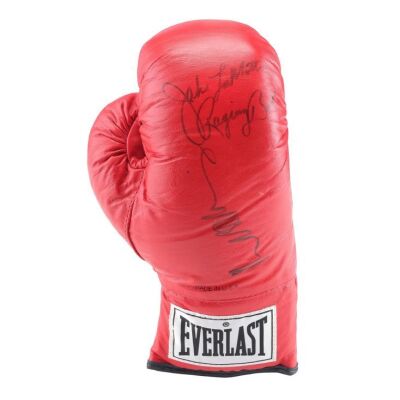 2139. Robert de Niro and Jake Lamotta-Autographed Boxing Glove ### RAGING BULL (1980)