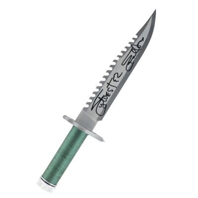2142. Sylvester Stallone-Autographed John Rambo's Bowie Knife Replica ### RAMBO: FIRST BLOOD (1982)